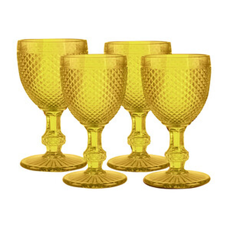 Set Copas Diamante Cristal &Aacute;mbar 4 Piezas 315Ml... image number null