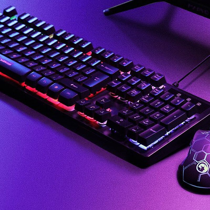 Teclado Gamer K616A Marvo de Membrana 8 Millone... image number null