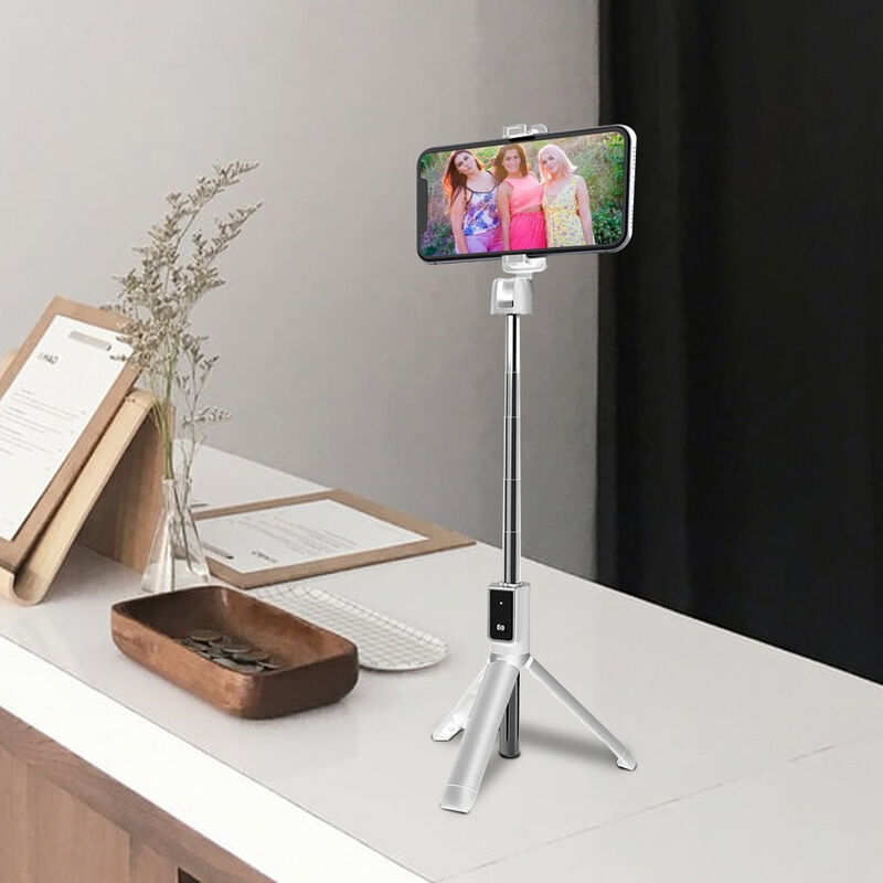 Bast&oacute;n Selfie Stick Tripi&eacute; C/ Control Bluetooth... image number null