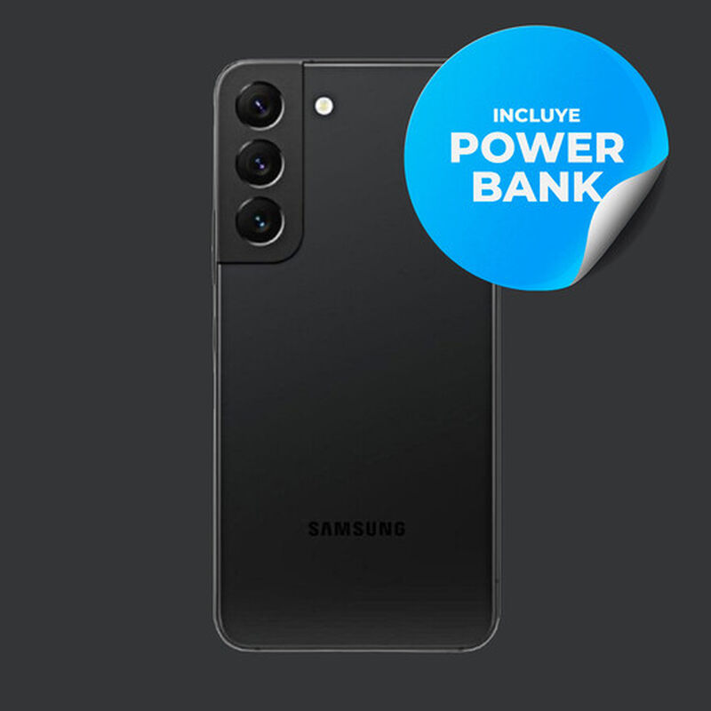 Galaxy S22 Nuevo 256Gb Negro + Power Bank 10000... image number null
