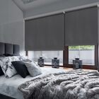 Persiana Enrollable Blackout Roll-up Grafito 160cmx250cm