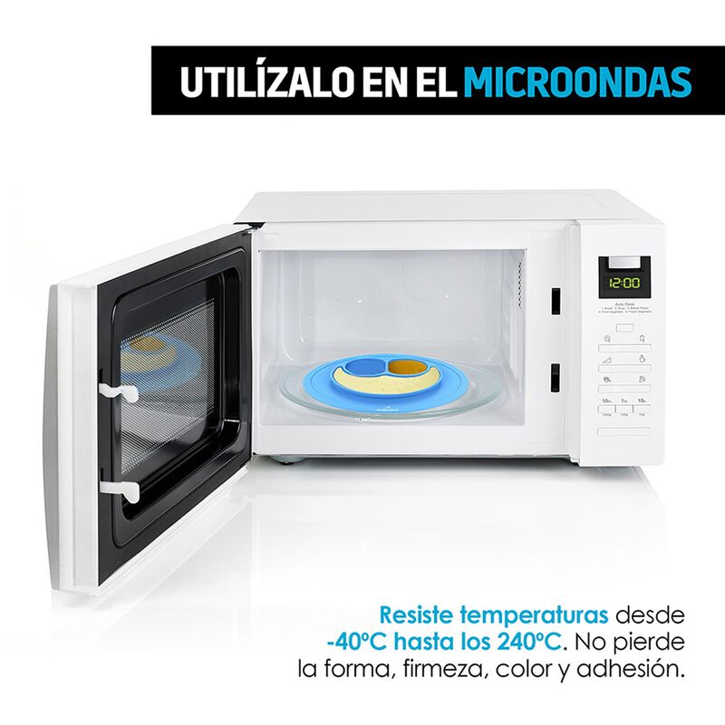 Plato Antideslizante de Silic&oacute;n para Beb&eacute;s y Ni... image number null