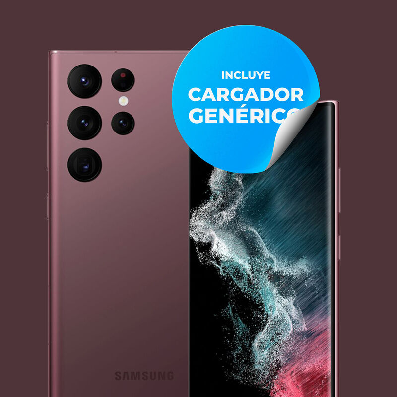 Galaxy S22 Ultra Reacondicionado 256Gb Borgo&ntilde;a ... image number null