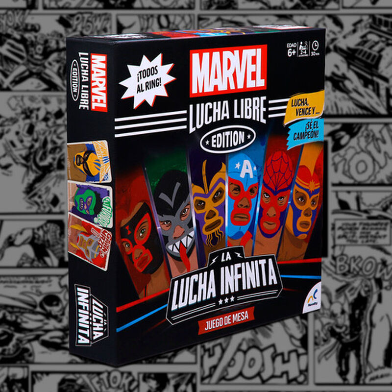 Juego de Mesa Marvel Lucha Libre Infinita image number null