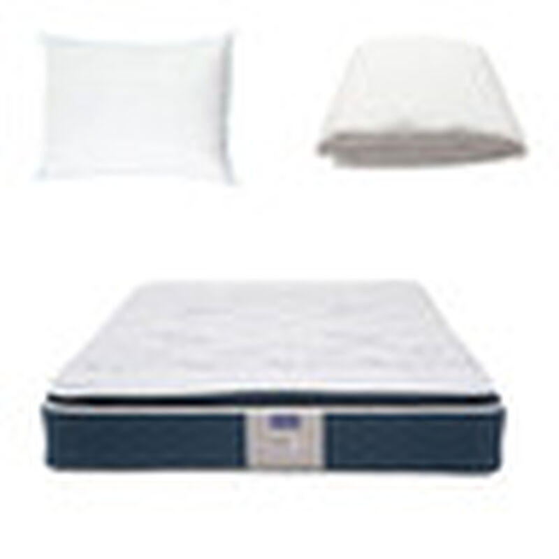 Colch&oacute;n Queen Size Restonic Trust + Protector d... image number null