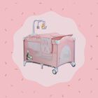 Corral Cuna D'Bebe Dreams Rosa Pastel