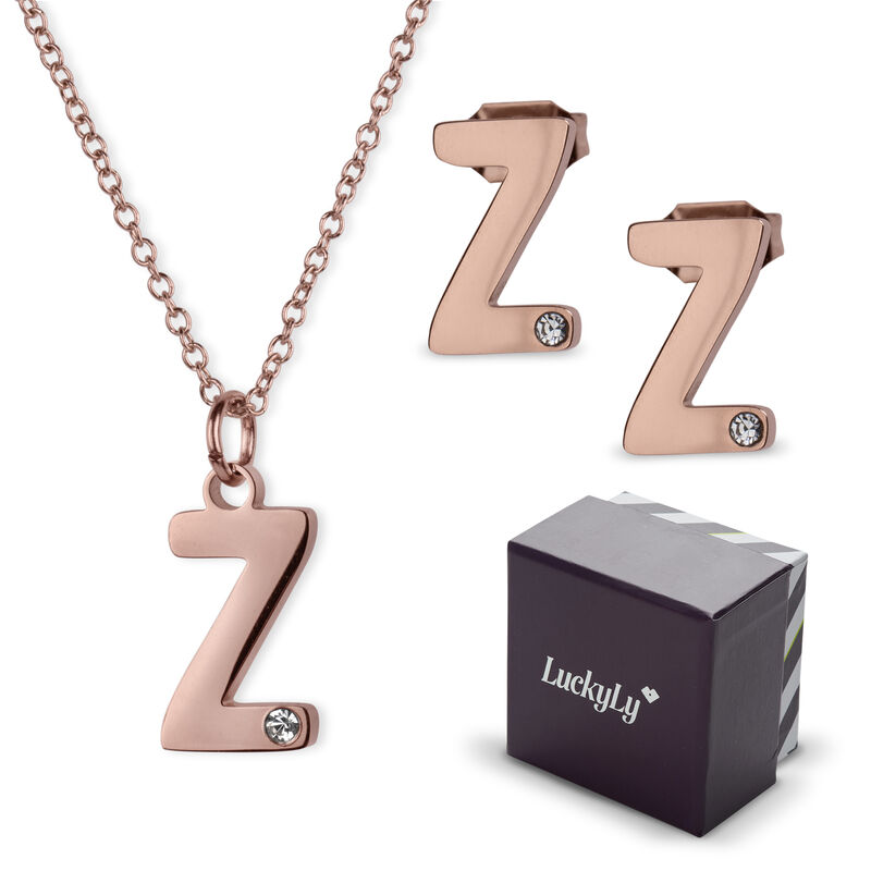 Set de Joyer&iacute;a para Mujer de Iniciales LuckyLy ... image number null