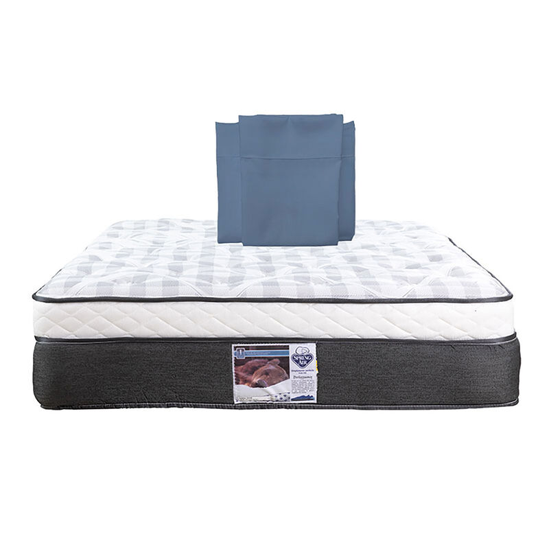 Colch&oacute;n Matrimonial Spring Air United + S&aacute;banas... image number null