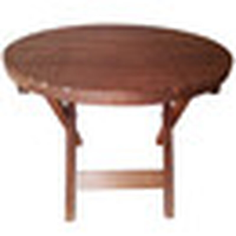 Mesa Redonda Modelo Terraza 90diam &ndash; R&uacute;stico Tr... image number null