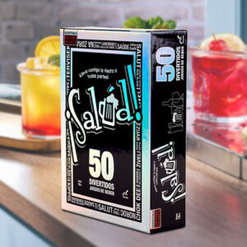 Juego de Mesa para Fiestas &iexcl;Salud! 50 Juegos de... image number null