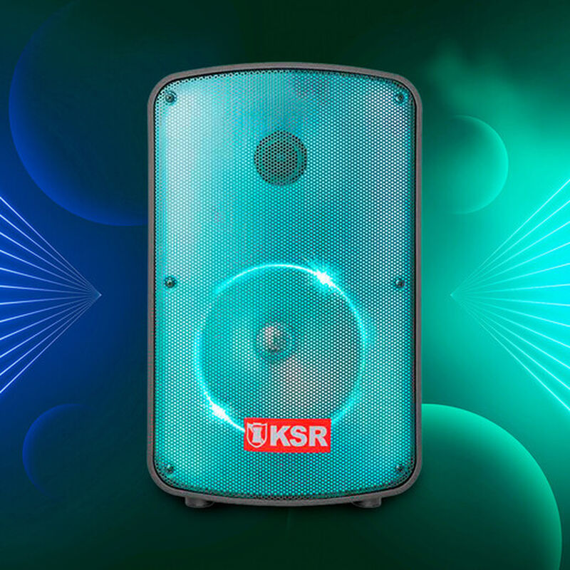 Bafle Kaiser KSW-1108 Recargable Bluetooth Negr... image number null