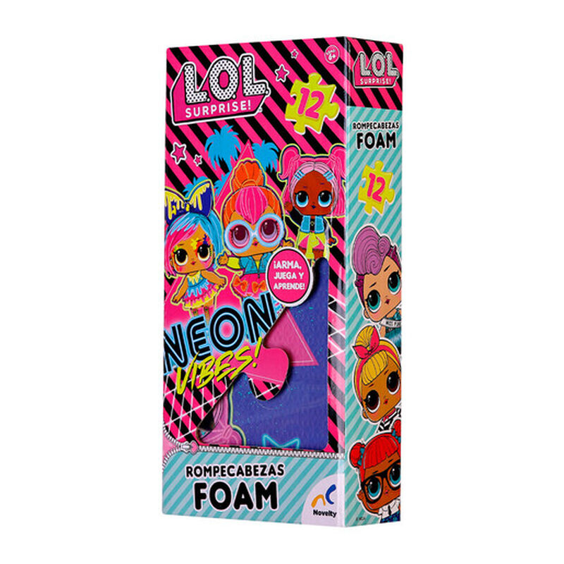 Rompecabezas de Foam de LOL Surprise con 12 Pz image number null