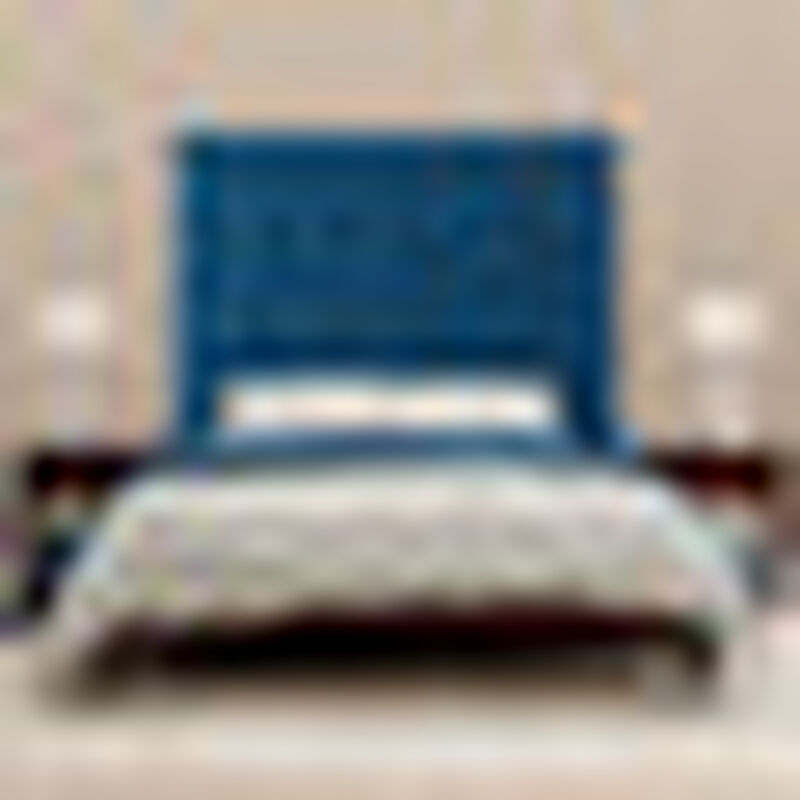 Cabecera Matrimonial Dicasa Olmez Azul image number null