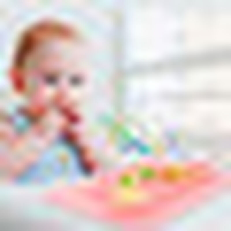 Plato en Forma de Cangrejo con 5 Divisiones Ros... image number null