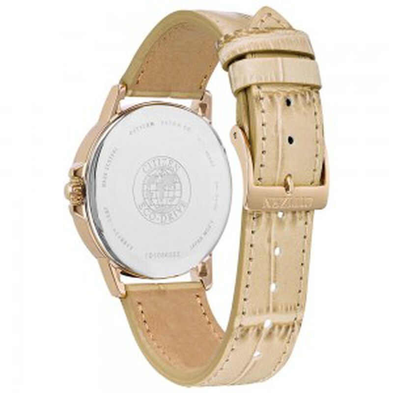 Reloj Citizen Eco-Drive Dama Beige Chand FE7033... image number null
