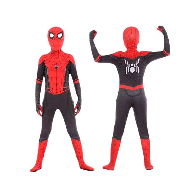 Disfraz De Spiderman Ni&ntilde;os Hombre Ara&ntilde;a Cosplay... image number null