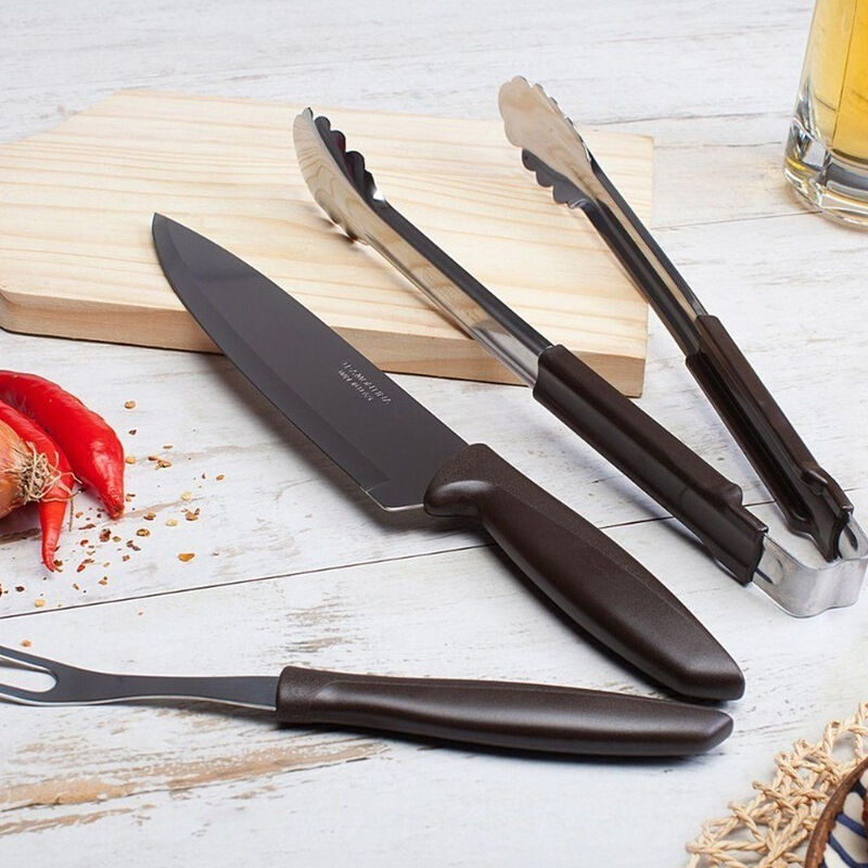 Kit Para Asado Tramontina 3 Pzas Churrasco/Plen... image number null