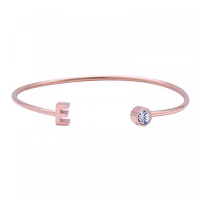 Pulsera para Mujer con Inicial Letra tipo Braza... image number null