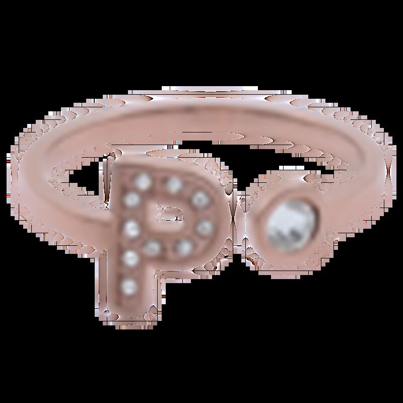 Anillos de Mujer de Inicial Letra Ajustables Lu... image number null