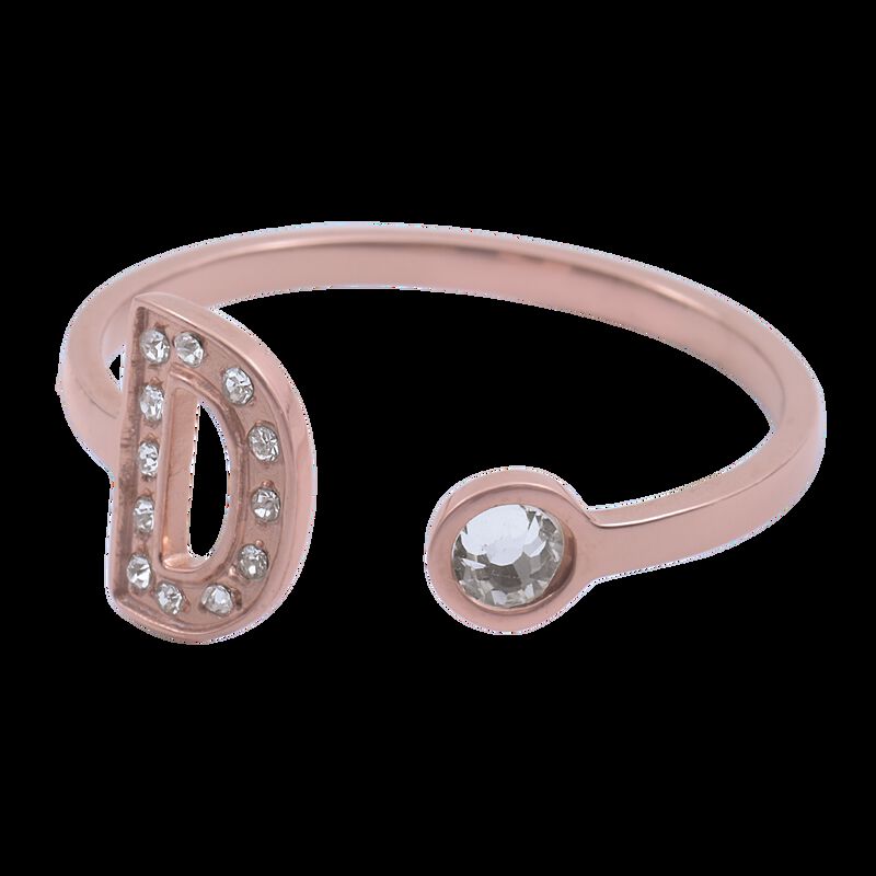 Anillos de Mujer de Inicial Letra Ajustables Lu... image number null