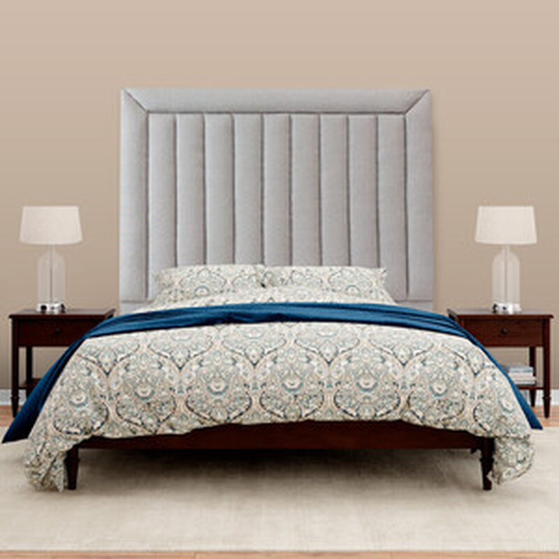 Cabecera King Size Dicasa Olmez Gris image number null