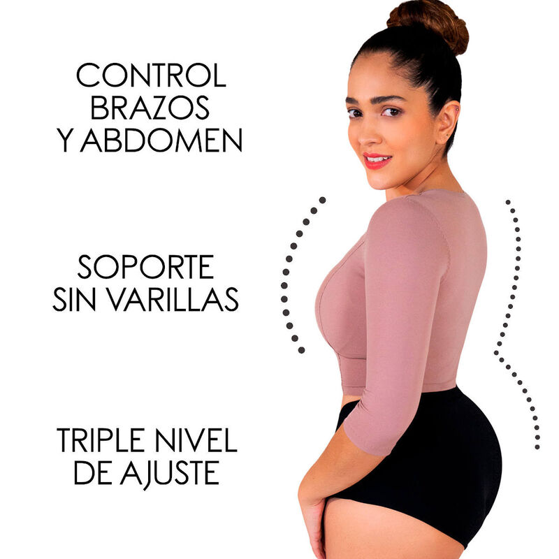 Faja slim top senos libres Capuchino XCH image number null