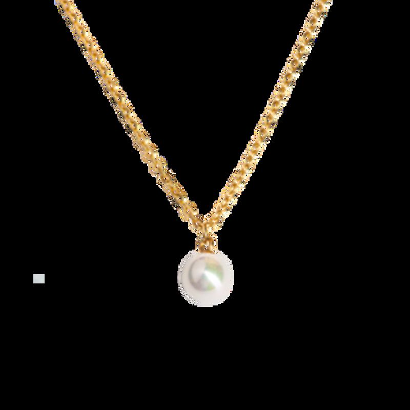 Set Juego de Joyer&iacute;a para Mujer con Perlas Natu... image number null