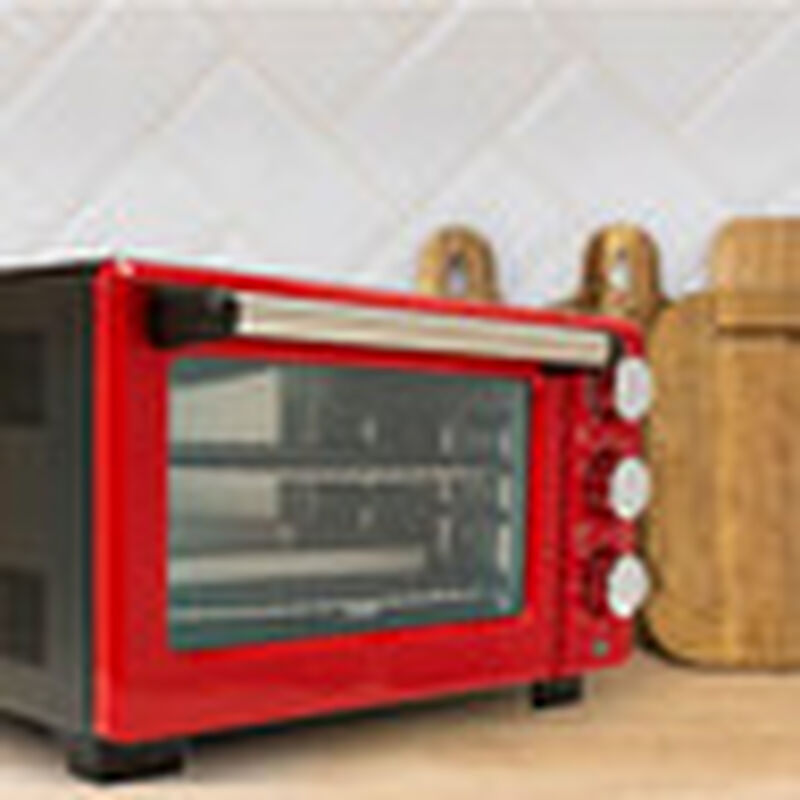 Horno El&eacute;ctrico 18Lt Rojo Oster image number null