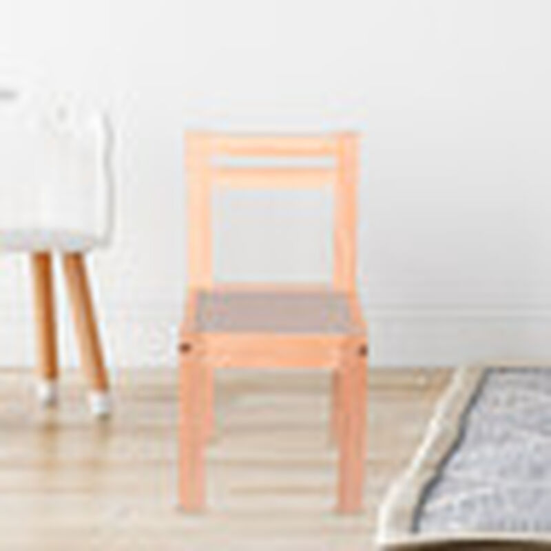 Silla de Madera N&oacute;rdica Barnizada para Ni&ntilde;os - ... image number null