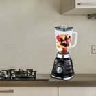 Licuadora Cl&aacute;sica 1 Vel con Pulso Vaso Vidrio Oster Negra BLSTBG4127