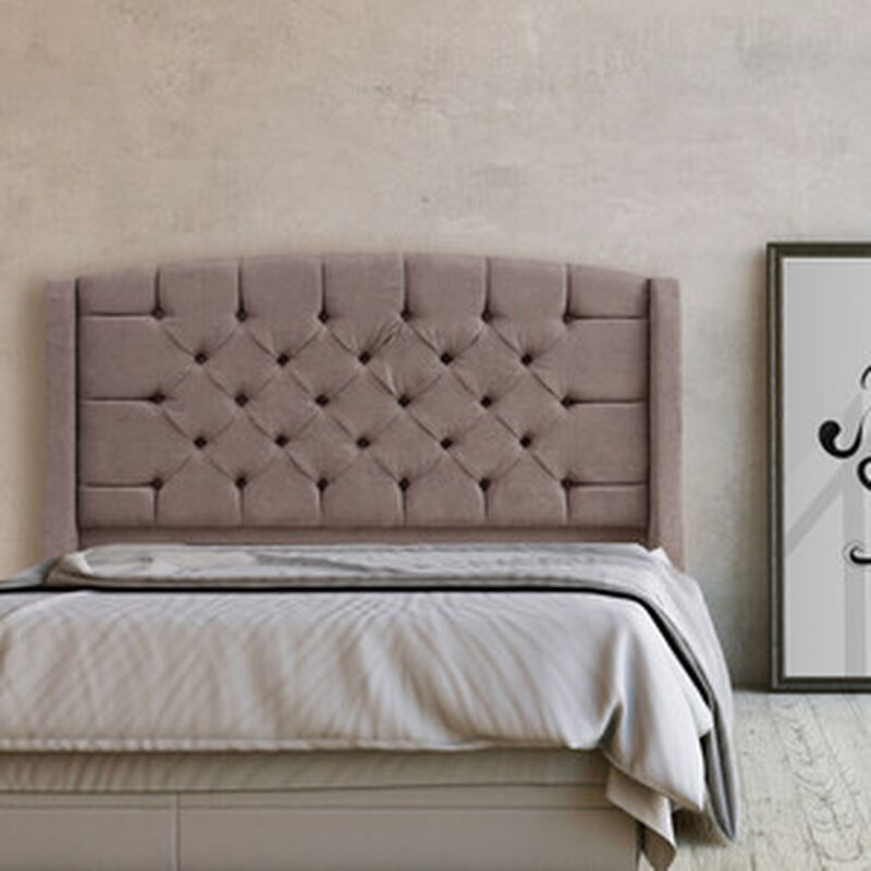 Cabecera Individual Dicasa Sitka Gris Oscuro image number null