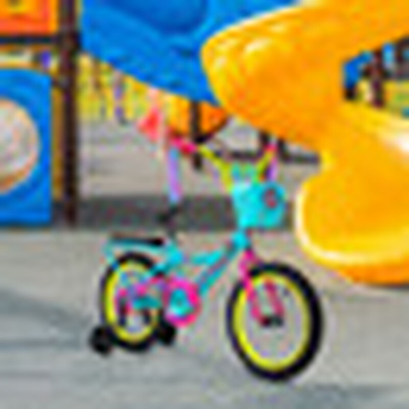 Bicicleta Mercurio Juicy R16 Turquesa/Amarillo ... image number null
