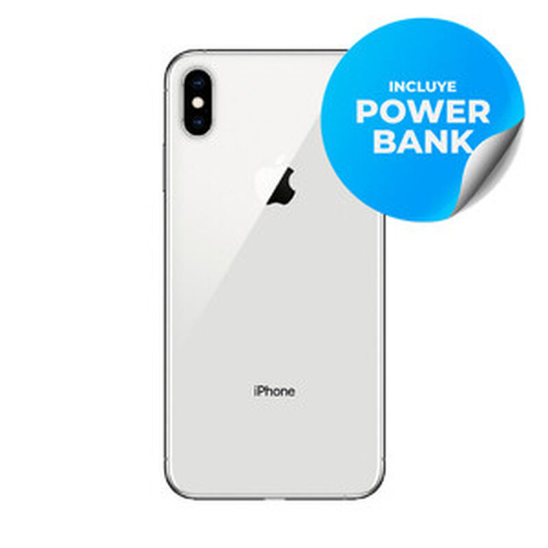 Iphone Xs Max Reacondicionado 256Gb Plata + Pow... image number null
