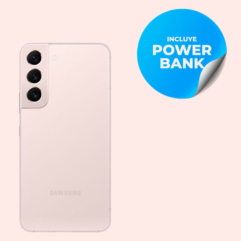 Galaxy S22 Reacondicionado 128Gb Rosa + Power B... image number null