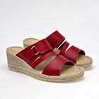 Maxim sandalia cu&ntilde;a para mujer rojo cod 140612-E