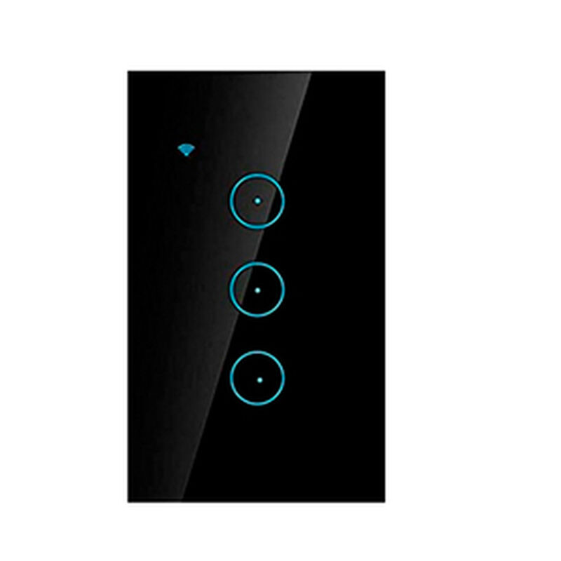 Apagador Wifi De 3 Botones Compatible Con Alexa image number null