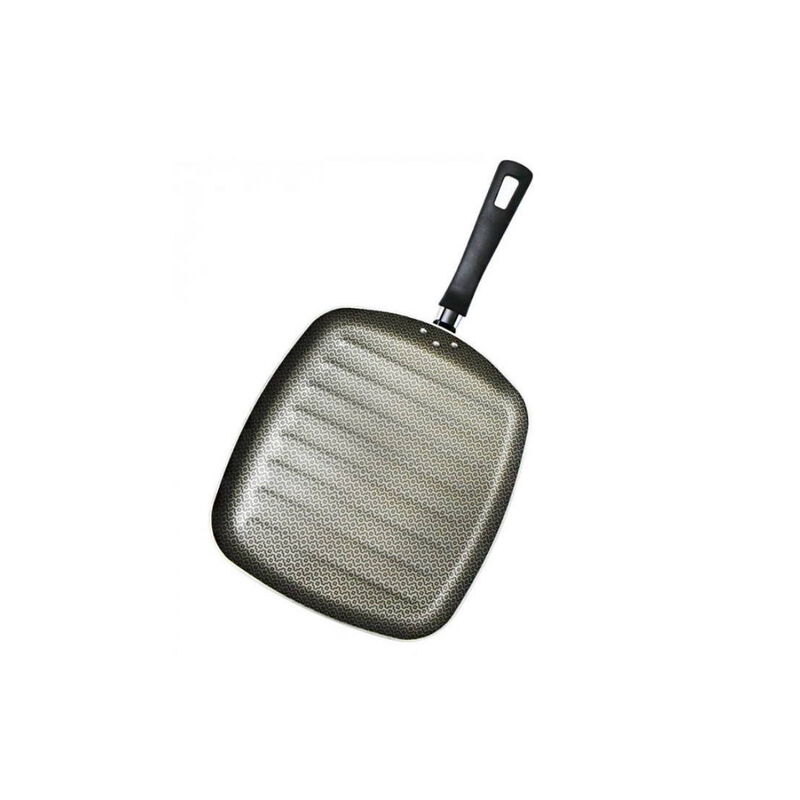 Sart&eacute;n Cuadrado Grill 26 cm Aluminio Tramontina... image number null