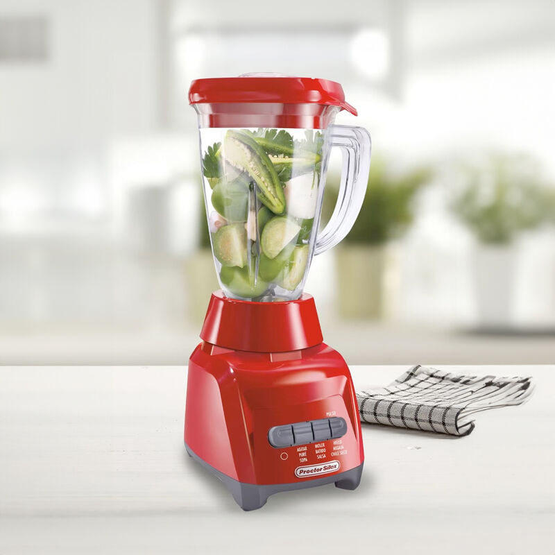 Licuadora 550w 3 Funciones Pulso Vaso Pl&aacute;stico ... image number null