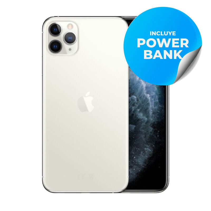 Iphone 11 Pro Max Reacondicionado 256Gb Plata +... image number null