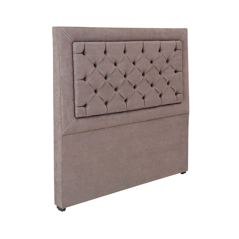 Cabecera King Size Dicasa Mary Gris Oscuro image number null