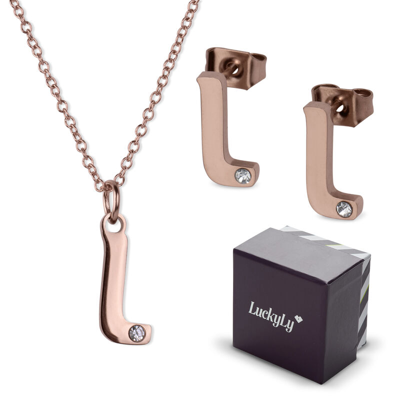 Set de Joyer&iacute;a para Mujer de Iniciales LuckyLy ... image number null