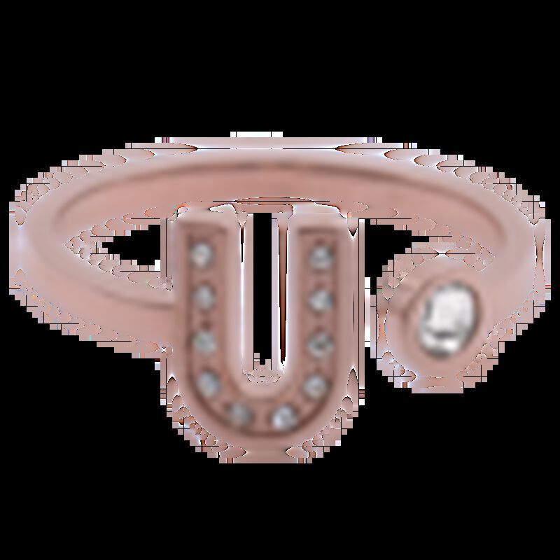 Anillos de Mujer de Inicial Letra Ajustables Lu... image number null