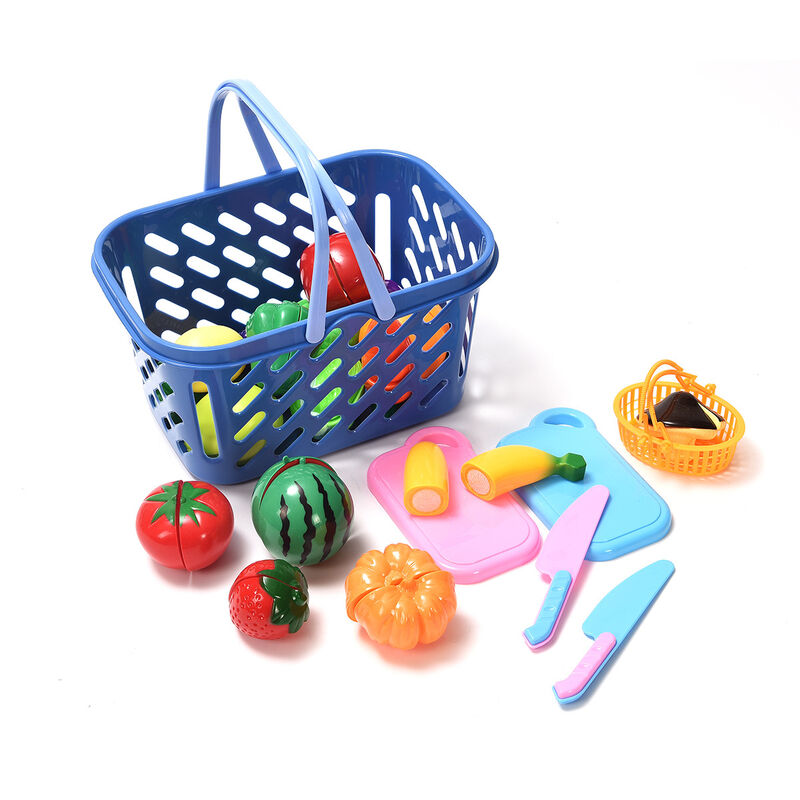 Juguete de Cocina Corta Frutas Verduras Velcro ... image number null