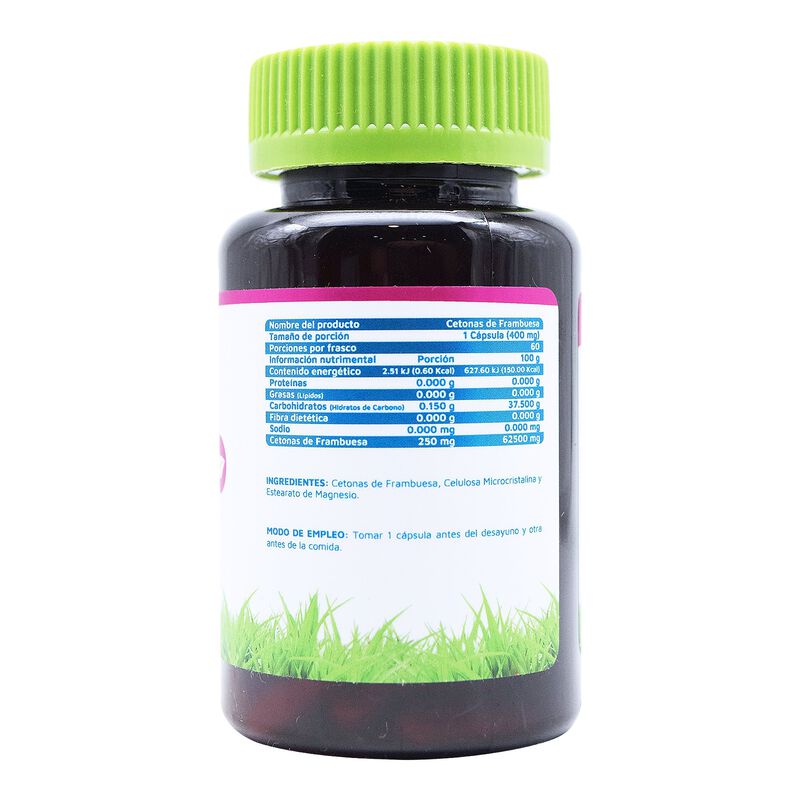 Cetonas de Frambuesa Vidanat 60 C&aacute;psulas image number null