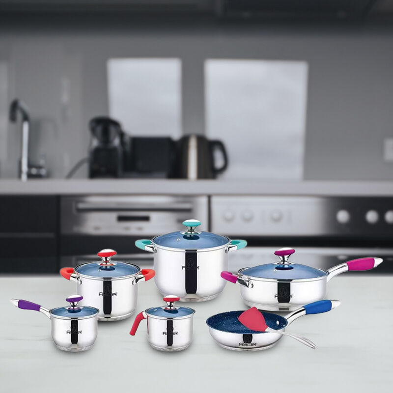 Bater&iacute;a de Cocina Bonita Fraciel Acero Inoxidab... image number null