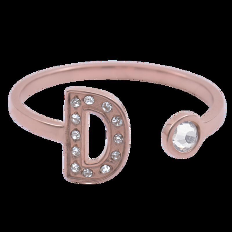 Anillos de Mujer de Inicial Letra Ajustables Lu... image number null