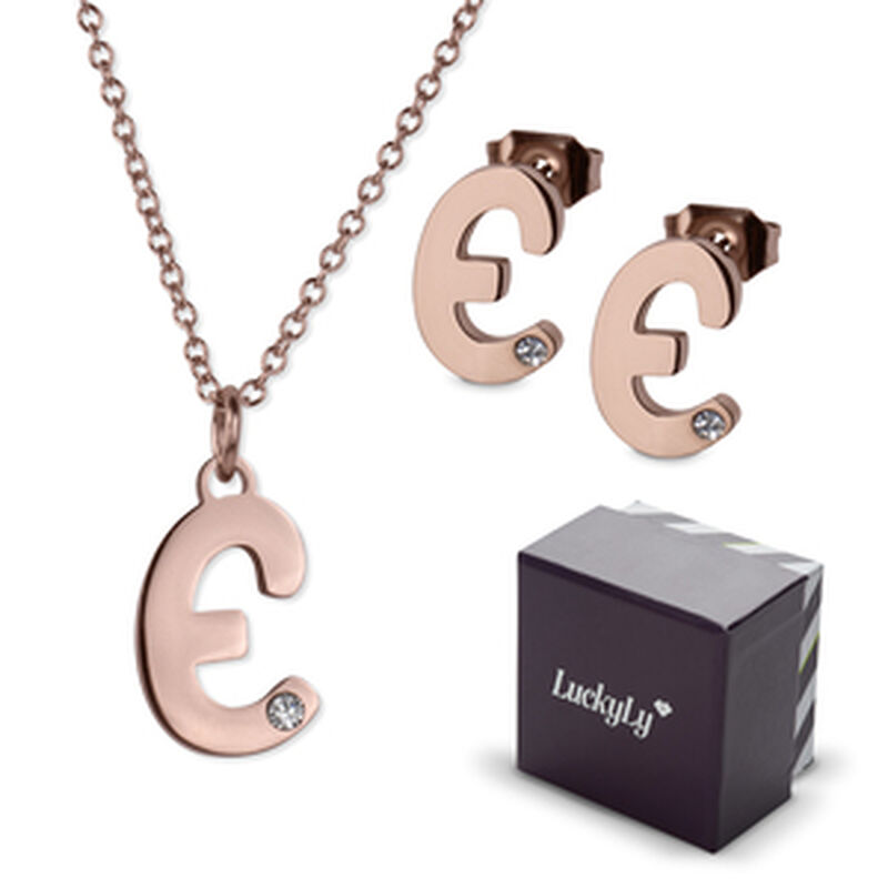 Set de Joyer&iacute;a para Mujer de Iniciales LuckyLy ... image number null