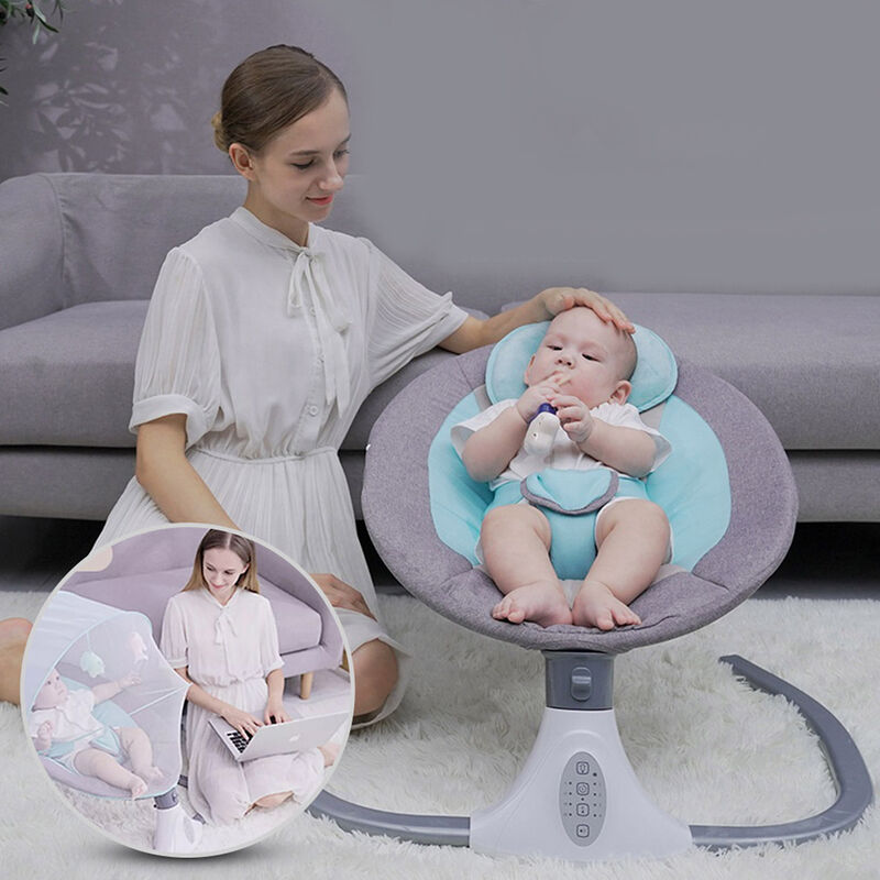 Columpio Mecedora Electrica para Beb&eacute; Mosquiter... image number null