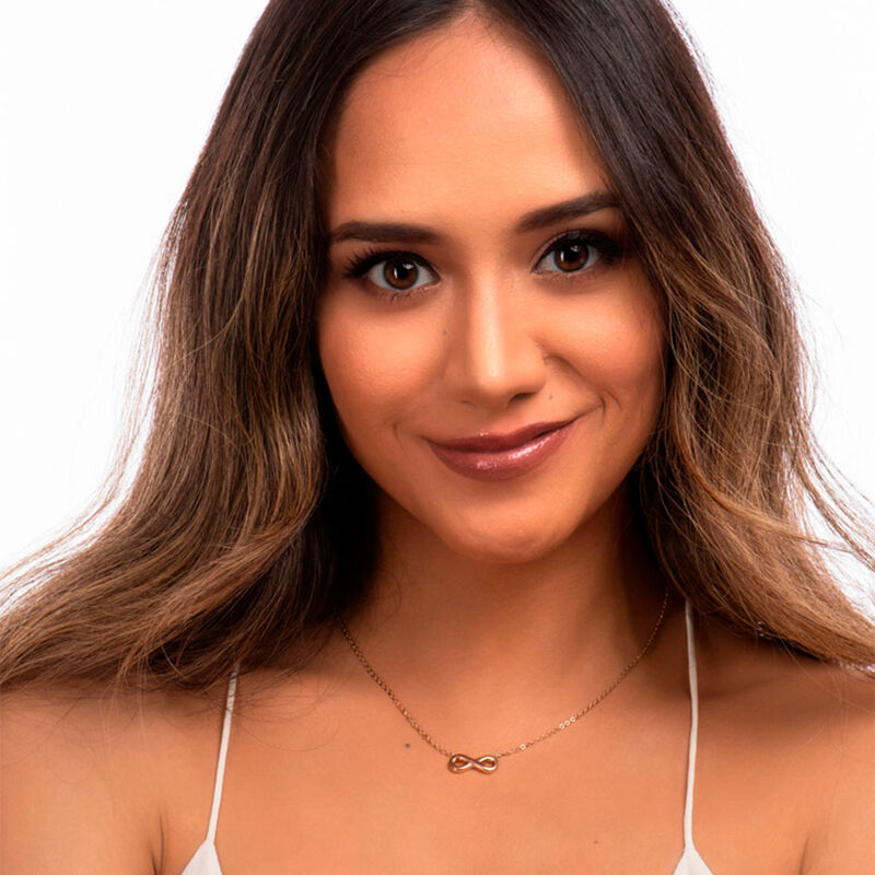 Collar de Mujer Infinito LuckyLy Acero Inoxidab... image number null