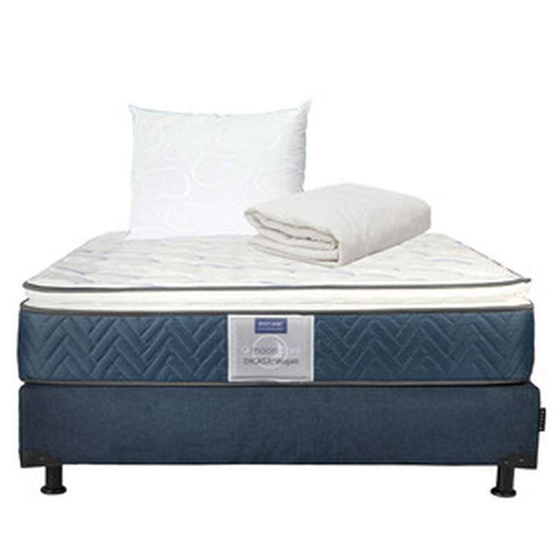 Colch&oacute;n Queen Size Dicasa Bugati + Box Dicasa R... image number null